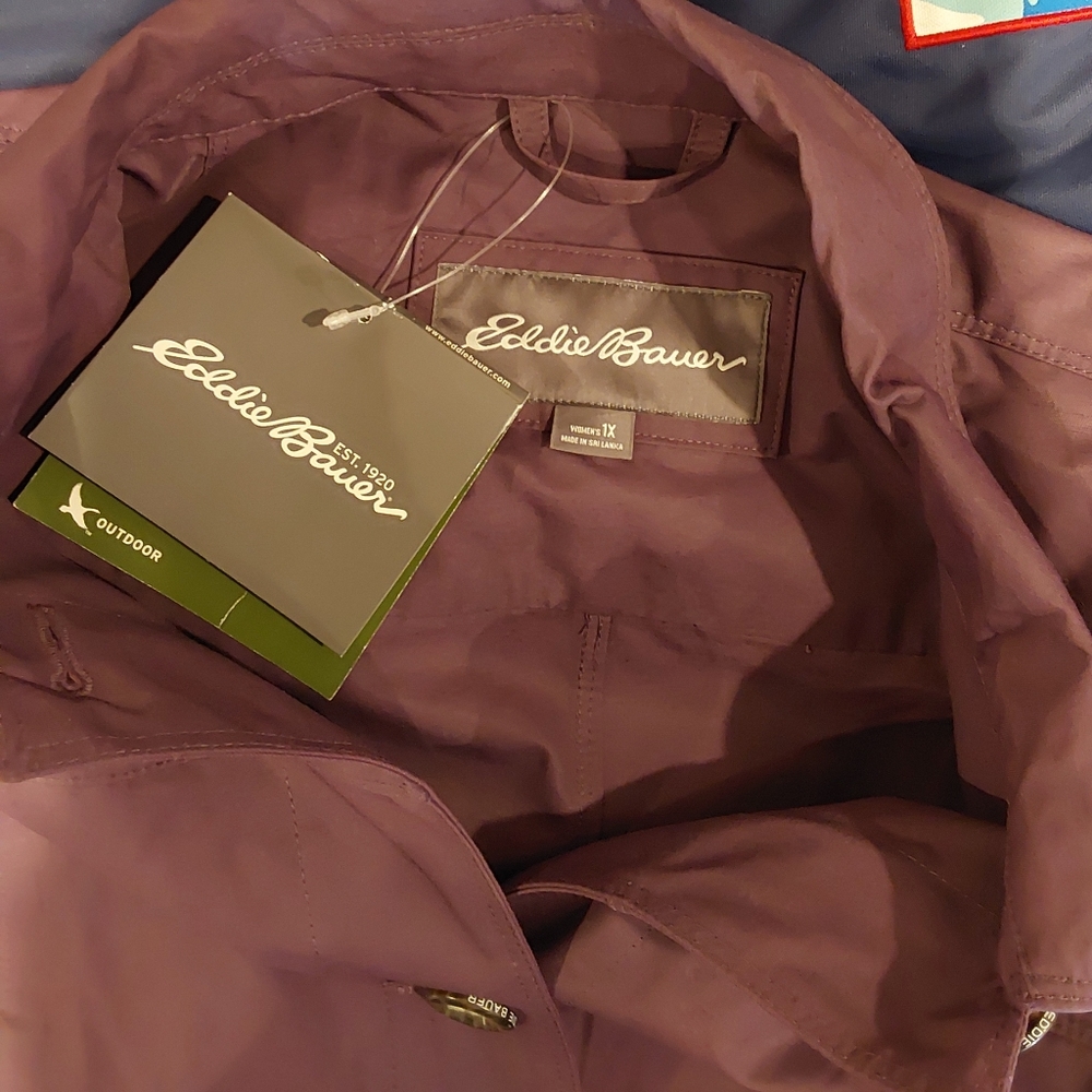 Eddie BauerBlackberry Girl On The Go Trench Jacket - Picture 8 of 8